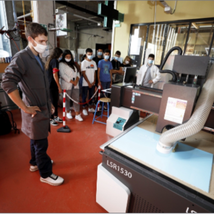septembre  2020  Lycée Pierre et Marie CURIE à Menton