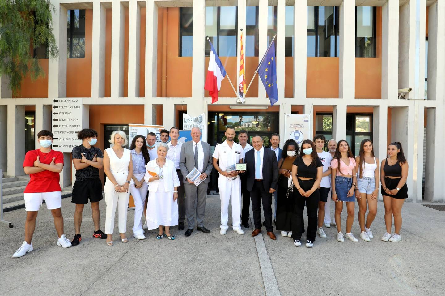 yves fraboulet  Lycée Pierre et Marie CURIE à Menton